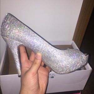 Sparkly heels
